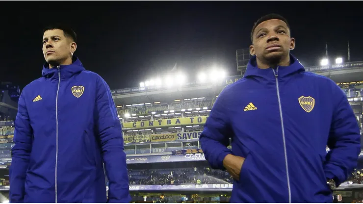 El video de Frank Fabra y Marcos Rojo que enfureció a los hinchas de Boca tras el empate ante Estudiantes