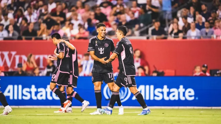 Inter Miami venció a Chicago Fire.
