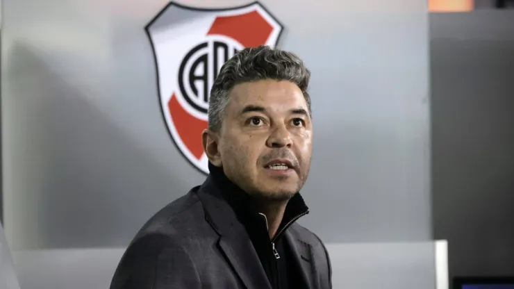 Marcelo Gallardo, el entrenador de River.
