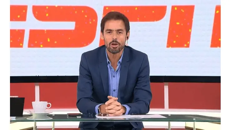 Mariano Closs, conductor y relator en ESPN.
