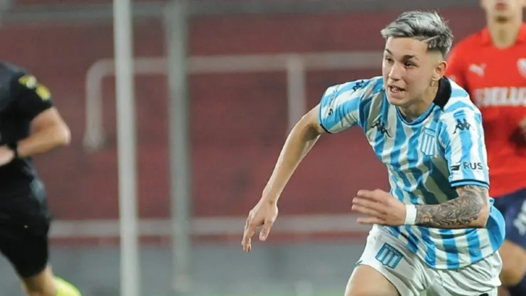 Matías Acevedo, la gran joya de Racing que la rompió contra Independiente