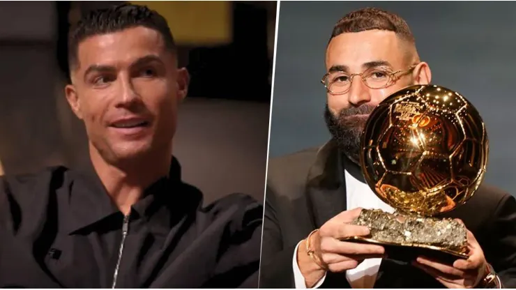 Cristiano Ronaldo prefirió a Mbappé sobre Benzema y éste último le contestó con el Balón de Oro
