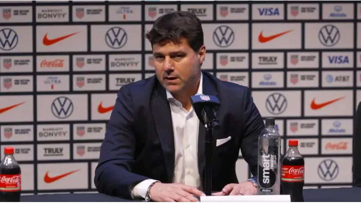 Mauricio Pochettino fue presentado en Estados Unidos.
