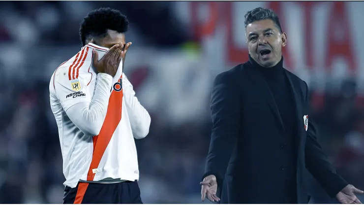 El cruce entre Marcelo Gallardo y Miguel Borja tras el triunfo de River: "Me voy a poner bravísimo"