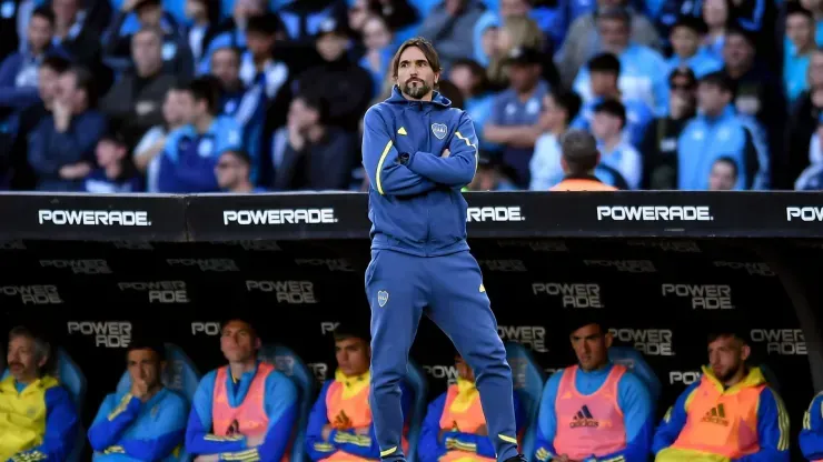 Diego Martínez, el entrenador de Boca.