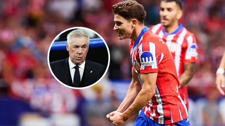 El plan de Carlo Ancelotti para detener a Julián Álvarez y el Atlético de Madrid
