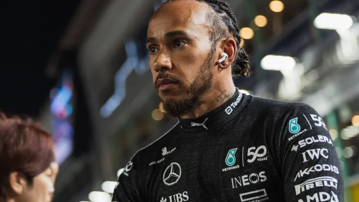 Hamilton corrió frustrado en Marina Bay
