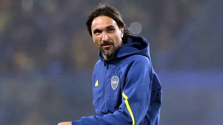 Diego Martínez, entrenador de Boca.