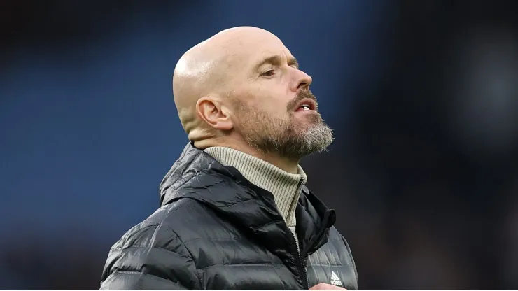 Erik ten Hag, en la cuerda floja.
