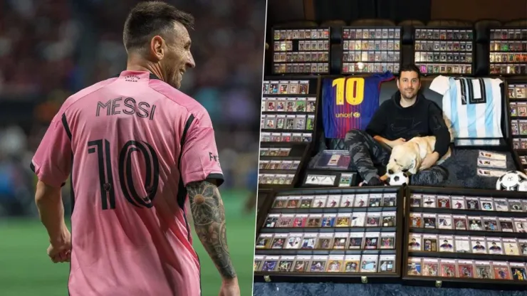 Una colección de figuritas de Lionel Messi le hizo ganar el suficiente dinero para salir de la calle.
