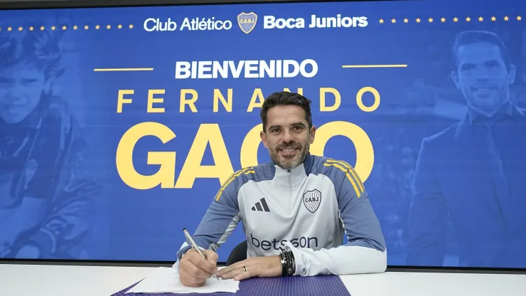 Fernando Gago, nuevo DT de Boca.
