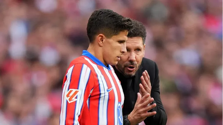 Giuliano y el Cholo Simeone.
