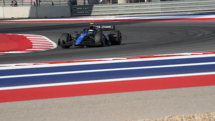 Franco Colapinto en el GP de Austin.
