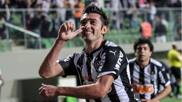 Dátolo guarda los mejores recuerdos de su paso por el Atlético Mineiro.<br />
Datolo Marcou o Segundo Gol Do Atletico MG Durante Atletico Mineiro X Palmeiras Belo Horizons MG Brasil 10 08 2014 X   xFotoarenax PUBLICATIONxNOTxINxBRA  Atletico Mineiro X SE Palmeiras
