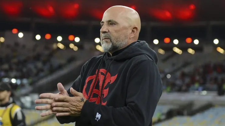 Jorge Sampaoli en su paso por Flamengo.
