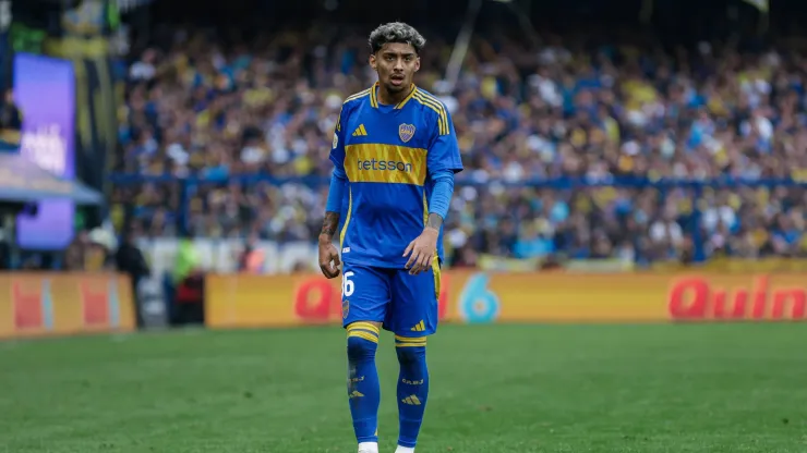 Cristian Medina, jugador de Boca.
