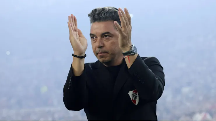 Marcelo Gallardo, el entrenador de River.
