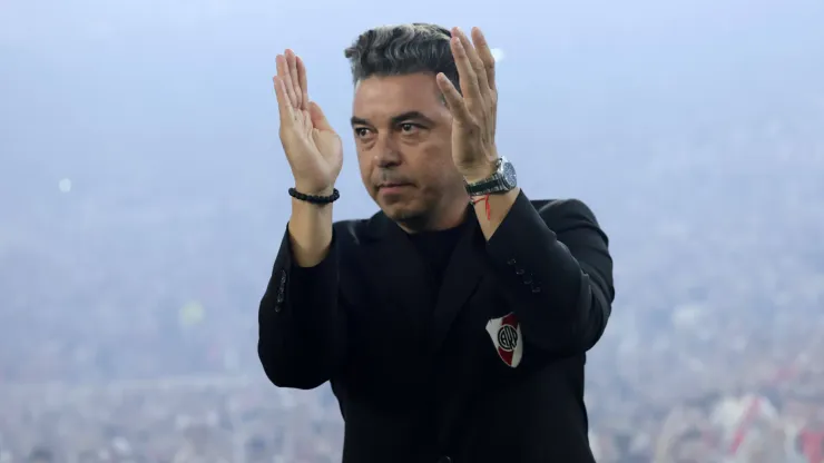 Marcelo Gallardo, director técnico de River.
