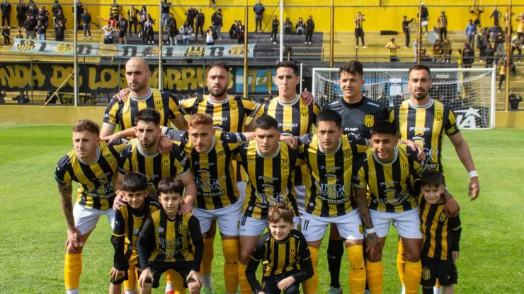 Los jugadores de Olimpo de Bahía Blanca.
