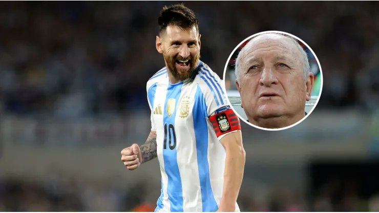 Luiz Felipe Scolari imaginó qué hubiera sido de Messi de haber nacido brasileño