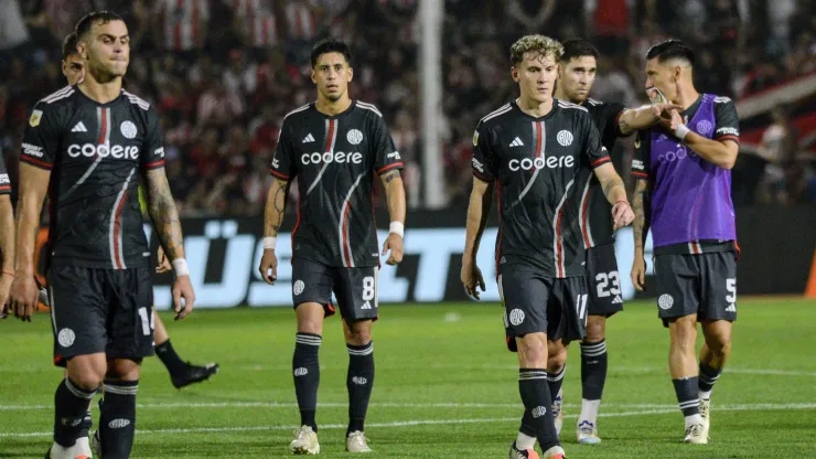 Los futbolistas de River no perdonaron a un futbolista.
