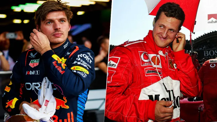 La comparación entre Max Verstappen y Michael Schumacher
