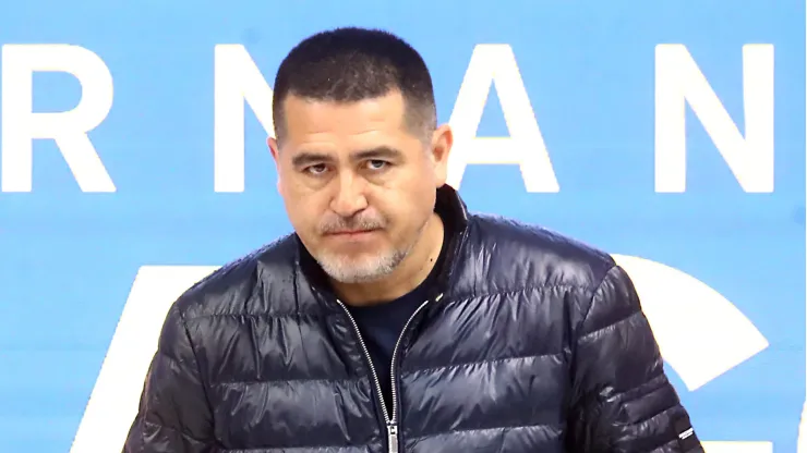 Juan Román Riquelme, presidente de Boca.
