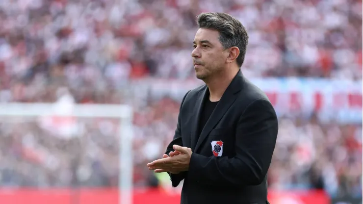 Marcelo Gallardo, entrenador de River.
