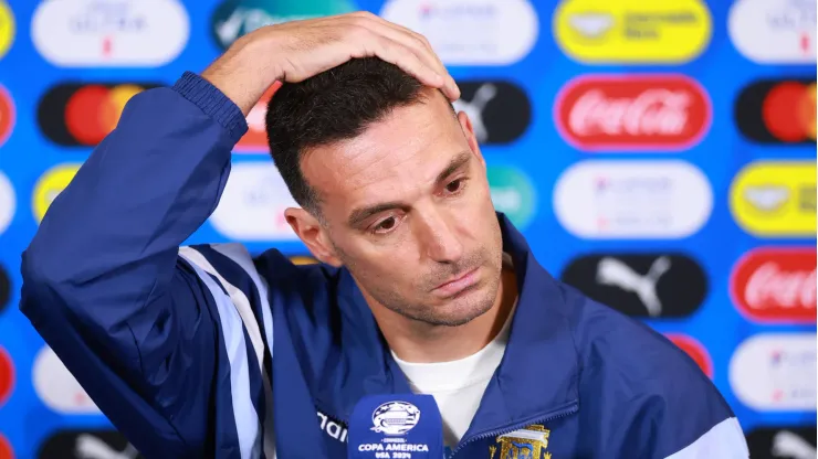 Lionel Scaloni, el DT de la Selección Argentina.
