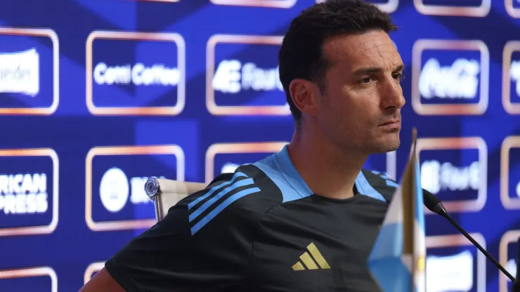 Lionel Scaloni, entrenador de la Selección Argentina.
