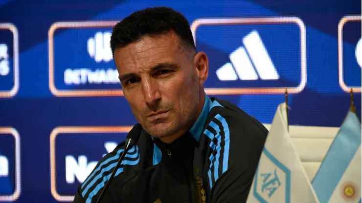 Lionel Scaloni, el DT de la Selección Argentina.
