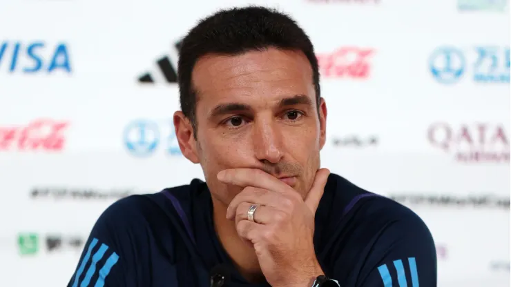 Lionel Scaloni, el entrenador de Argentina.
