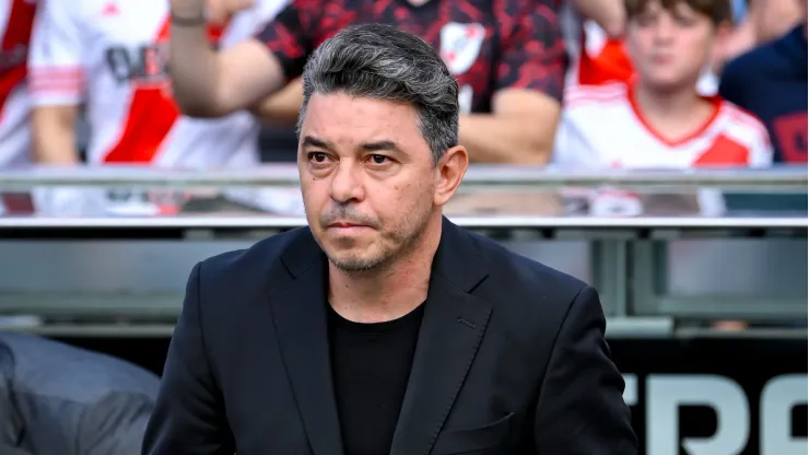 Marcelo Gallardo, el entrenador de River.
