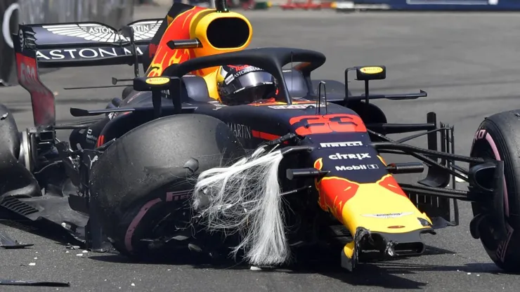 Max Verstappen tuvo varios accidentes similares al de Colapinto
