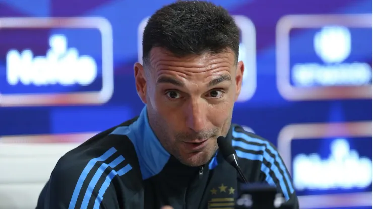 Lionel Scaloni, el entrenador de la Selección Argentina.
