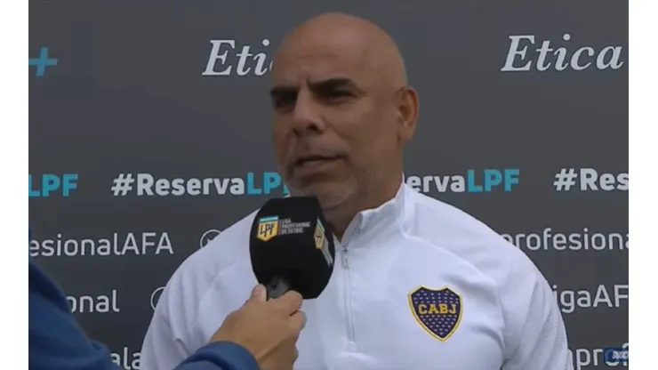 Chicho Serna, dirigente de Boca.
