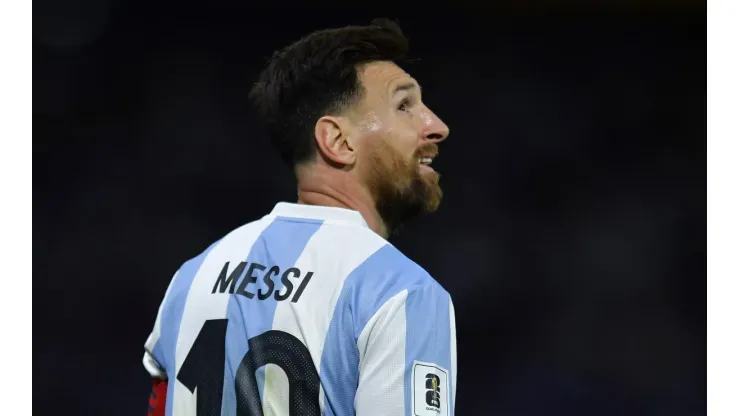 Lionel Messi en la Selección Argentina.