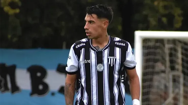 Jeremías Rodríguez Puch, futbolista de Gimnasia de Mendoza.