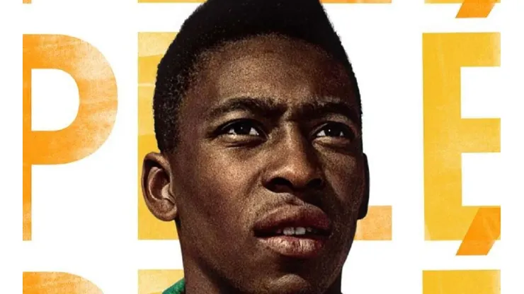 Pôster do documentário sobre Pelé, produzido pela Netflix
