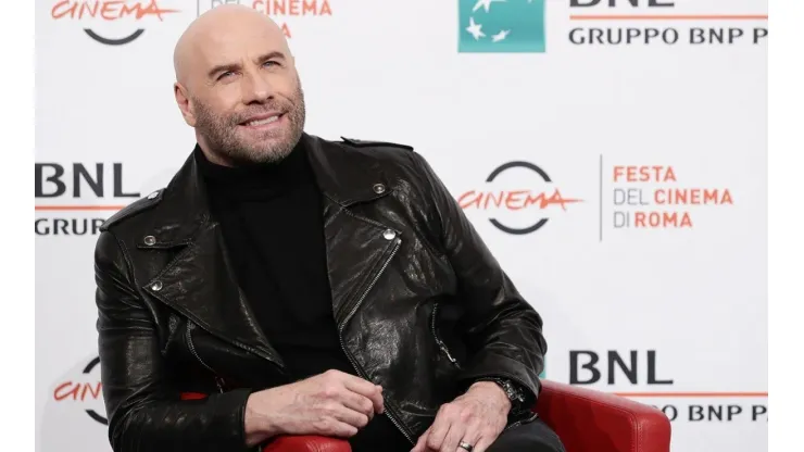 John Travolta durante entrevista em 2019
