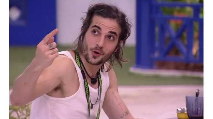 Fiuk durante o confinamento no BBB 21
