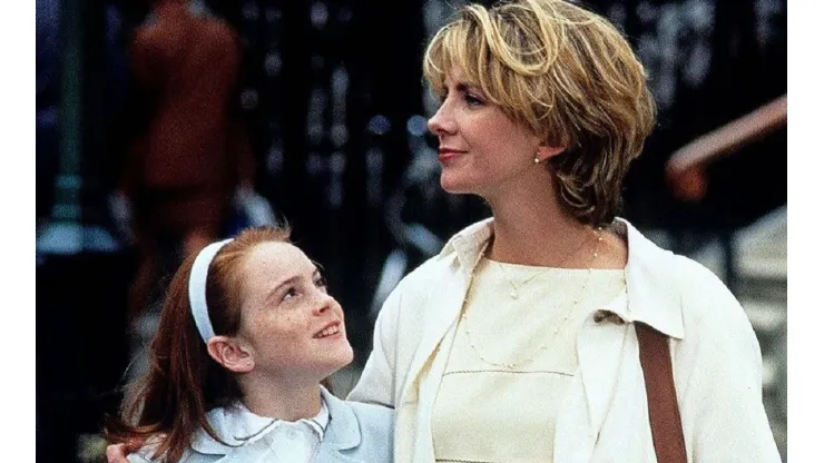 Lindsay Lohan e Natasha Richardson em cena de Operação Cupido
