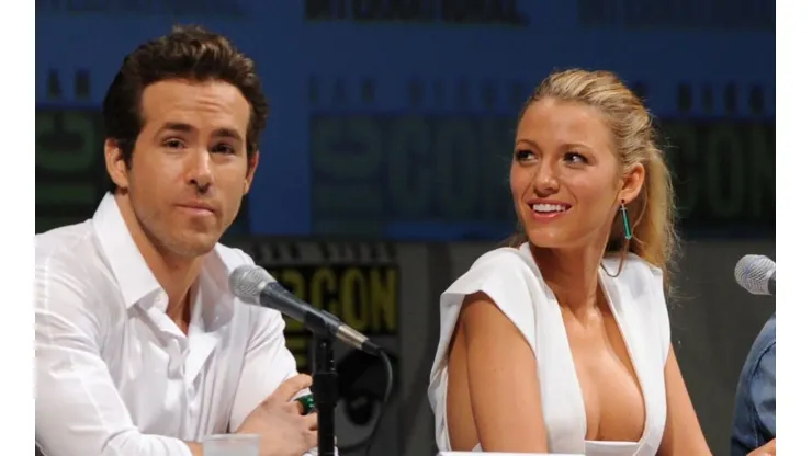 Ryan Reynolds e Blake Lively, de Lanterna Verde
