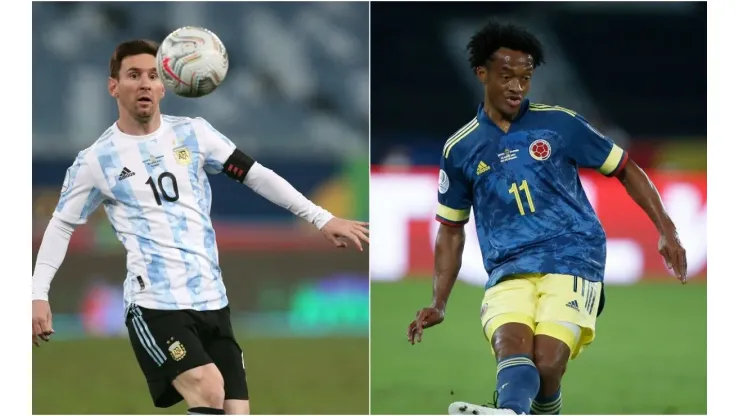 Argentina x Colombia. (Foto: Getty Images)
