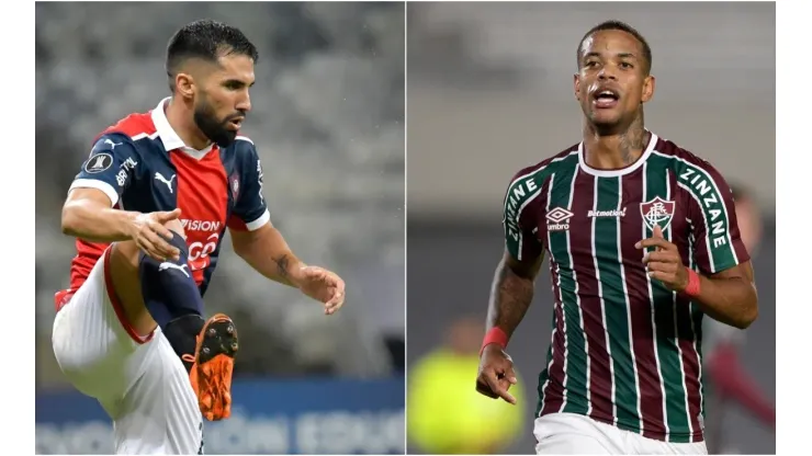 Cerro Porteño X Fluminense, pela Libertadores. (Foto: Getty Images)
