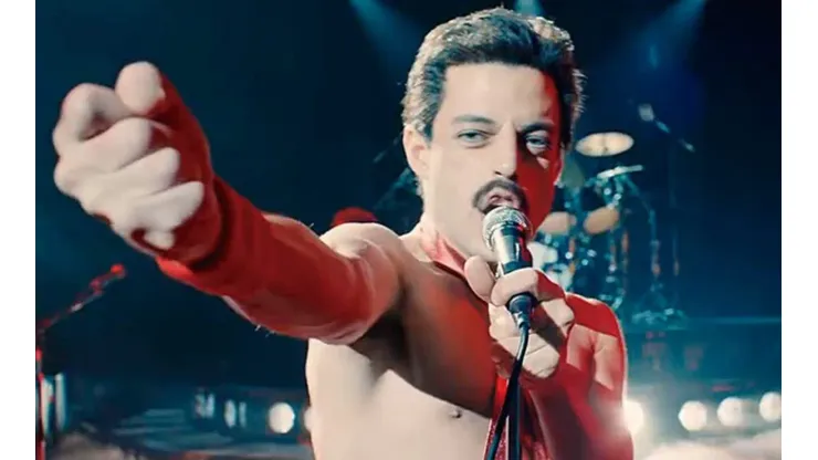 Rami Malek como Freddie Mercury em 'Bohemian Rhapsody'
