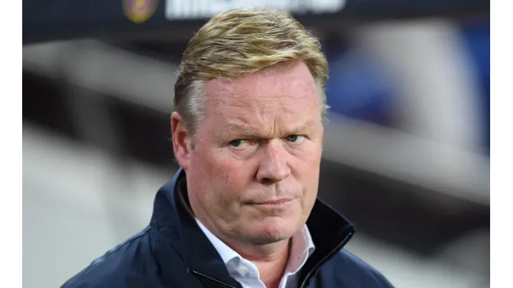 Koeman vem sendo pressionado no cargo na Catalunha (Getty Images)
