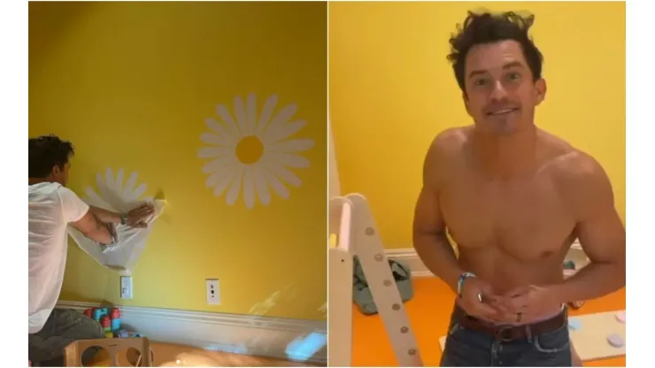 Orlando Bloom pintou o quarto de sua filha com Katy Perry
