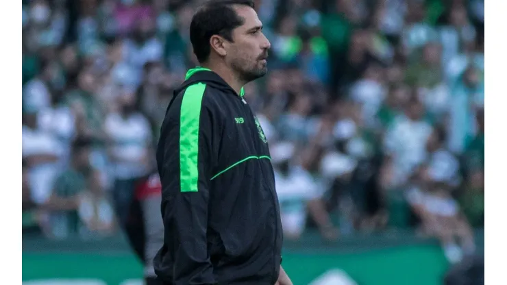 Robson Mafra/AGIF, Gustavo Morínigo, técnico do Coritiba
