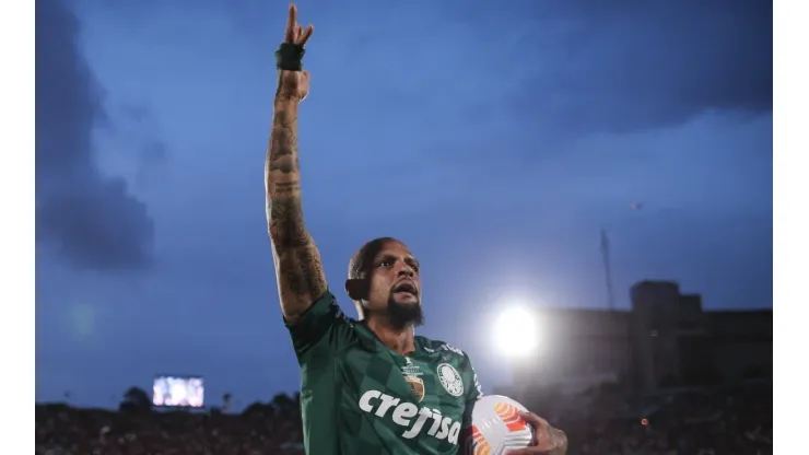 Felipe Melo não teve contrato renovado com o Palmeiras (Foto: Ettore Chiereguini/AGIF)
